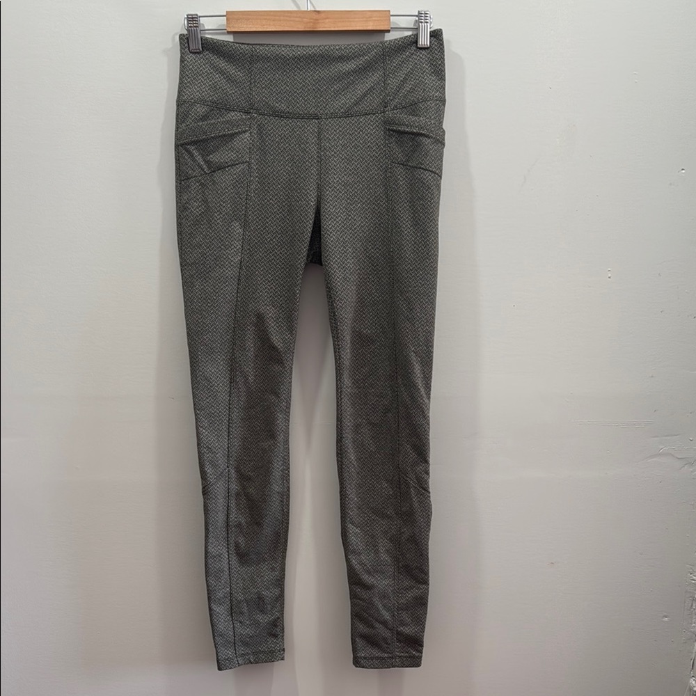Athleta Womens Criss Cross High Waisted Metro Legging SZ:M